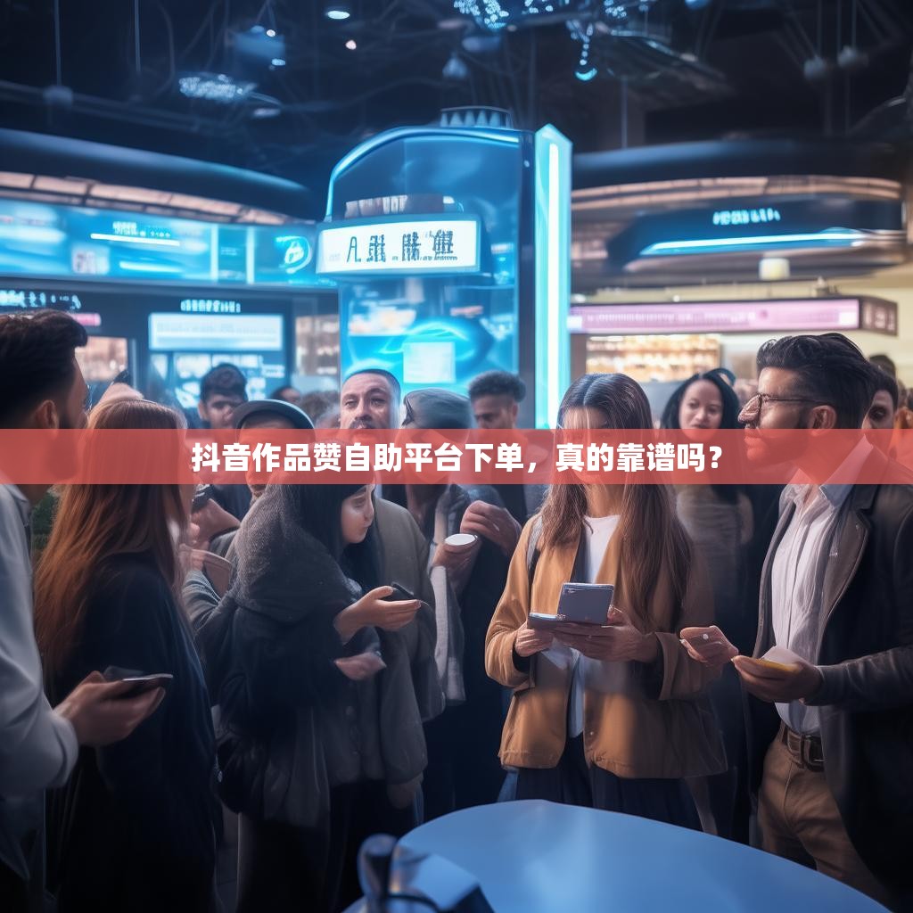抖音作品赞自助平台下单，真的靠谱吗？