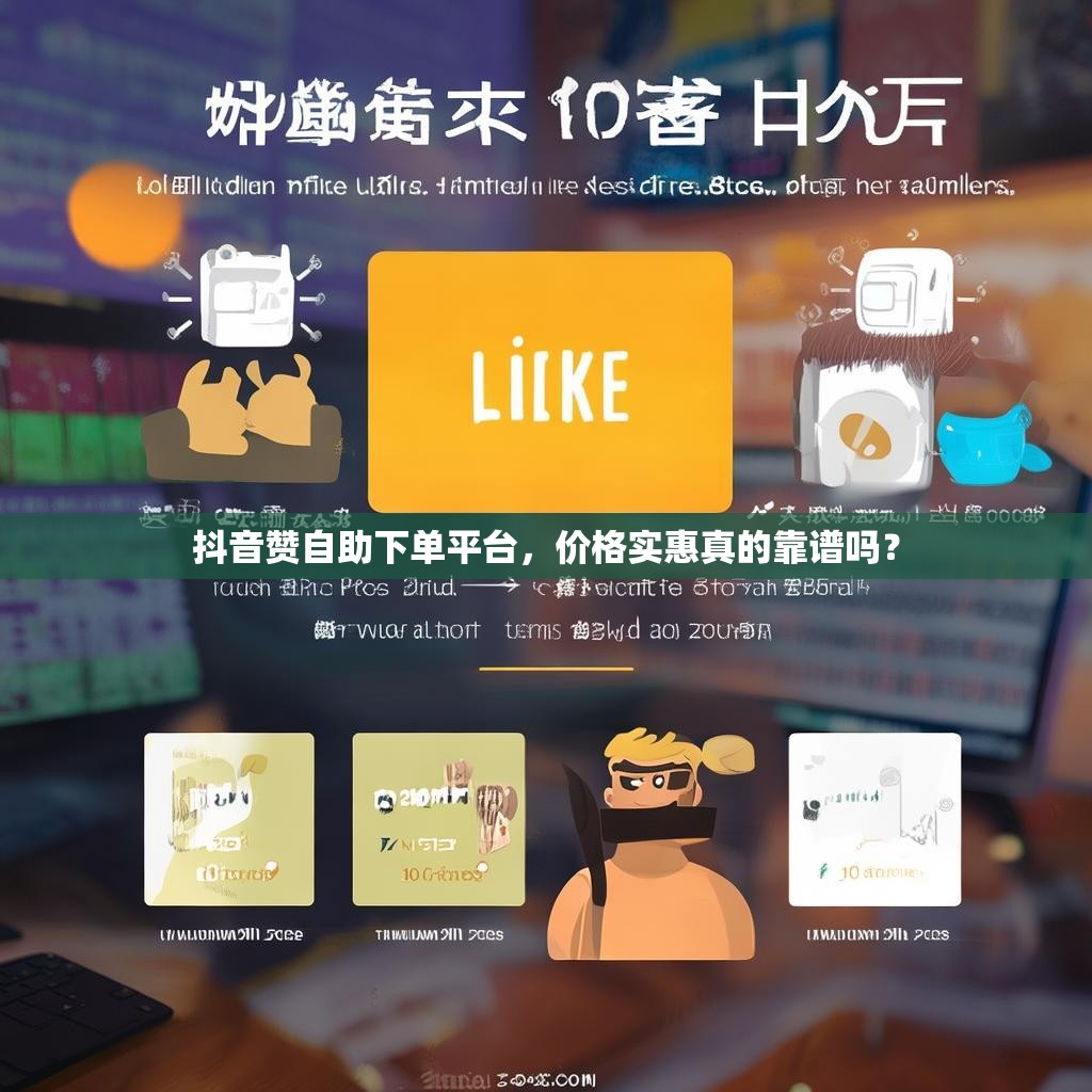 抖音赞自助下单平台，价格实惠真的靠谱吗？
