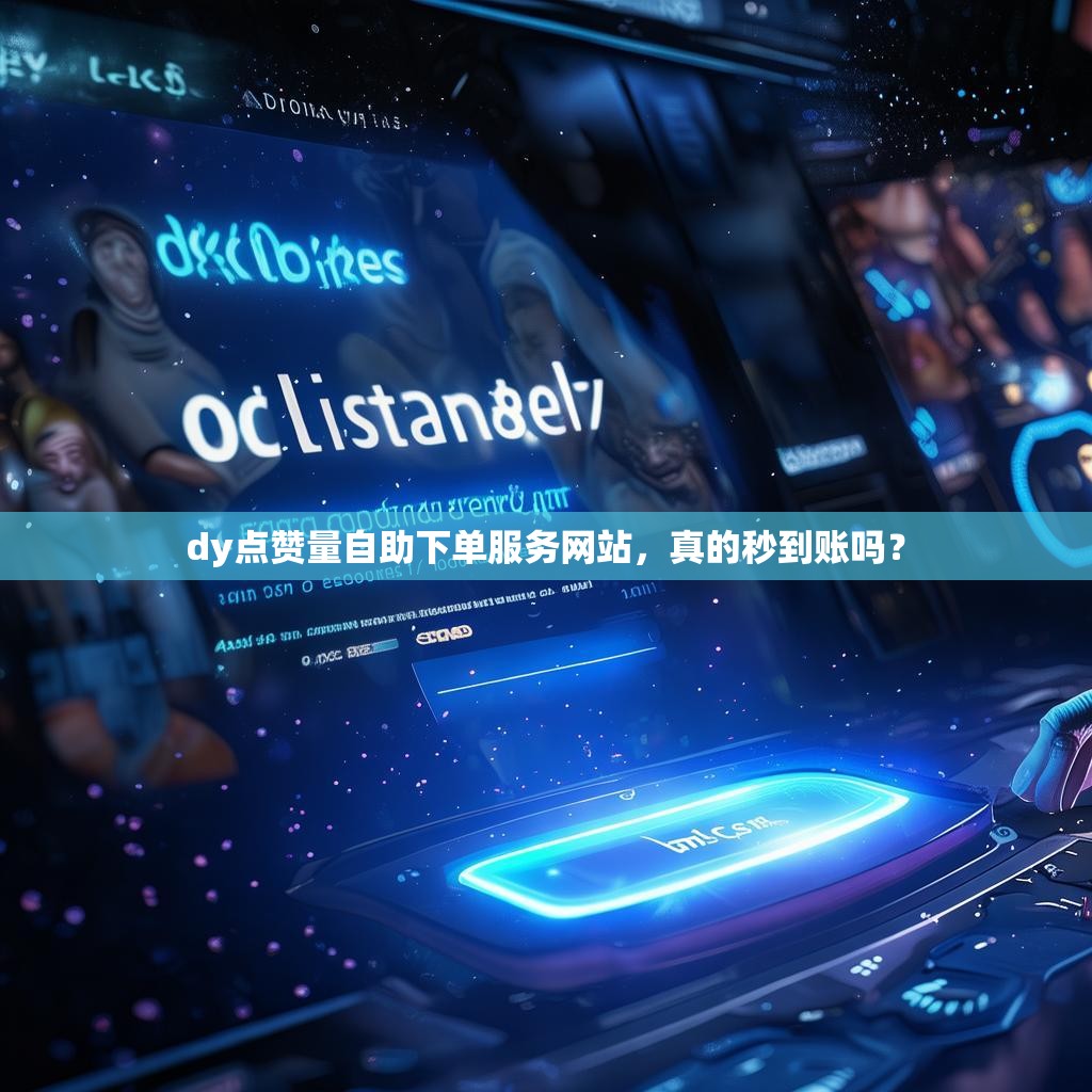 dy点赞量自助下单服务网站，真的秒到账吗？