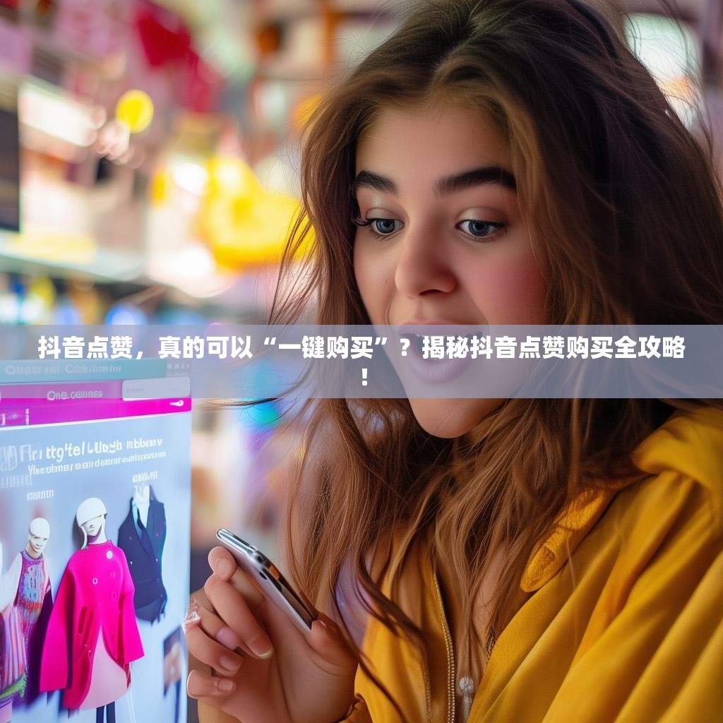 抖音点赞，真的可以“一键购买”？揭秘抖音点赞购买全攻略！