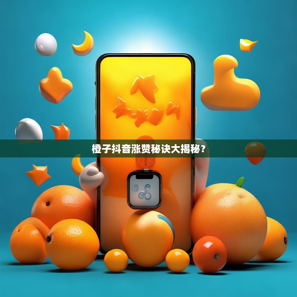 橙子抖音涨赞秘诀大揭秘？