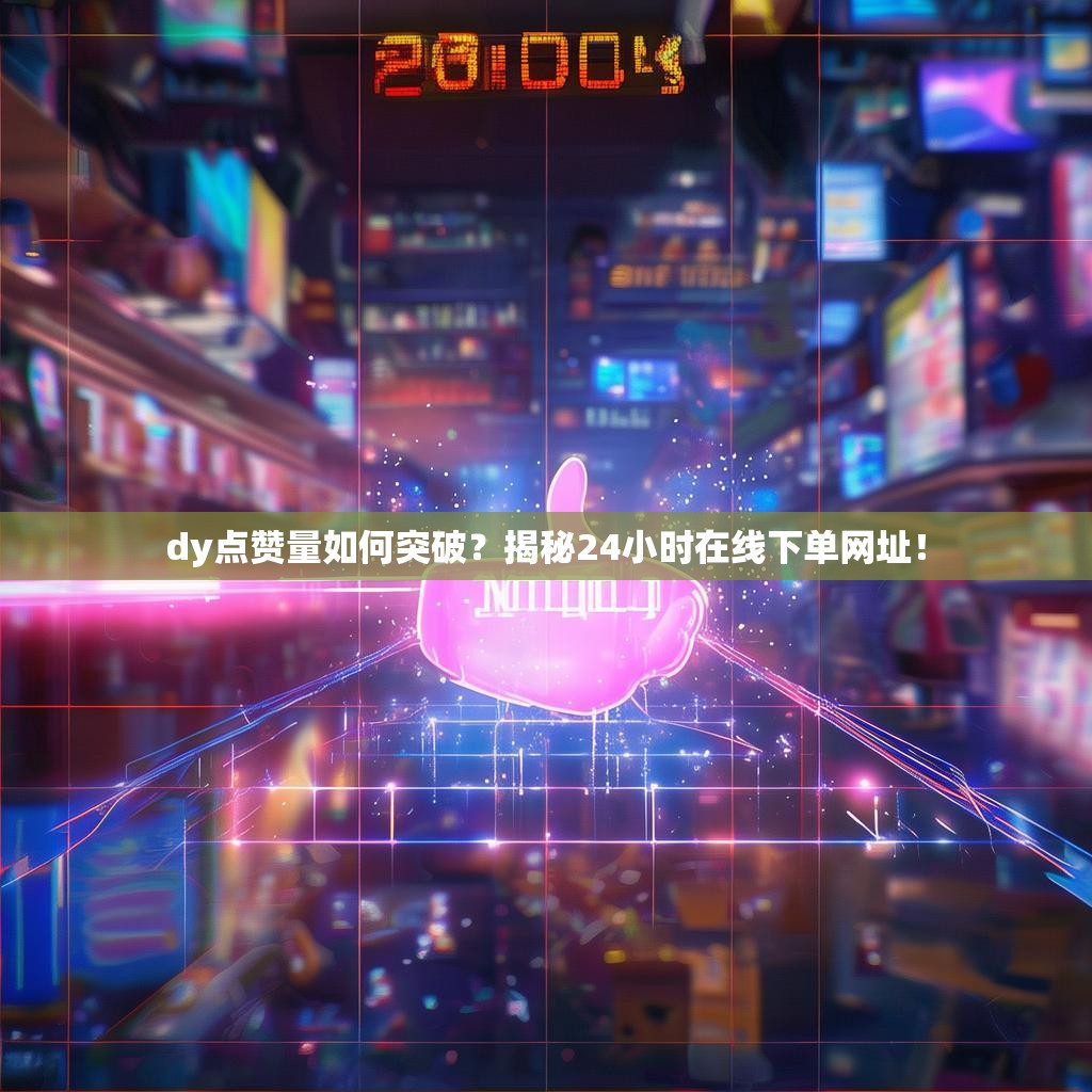 dy点赞量如何突破？揭秘24小时在线下单网址！