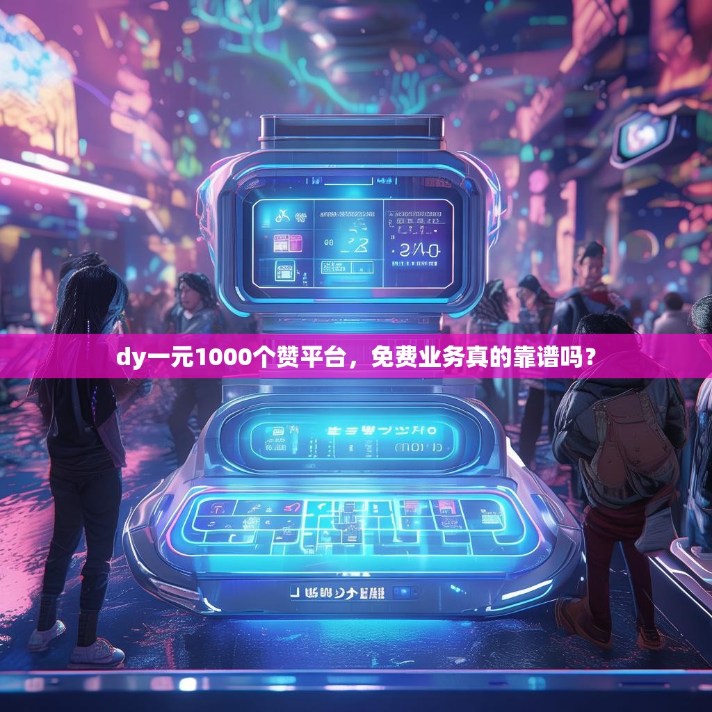 dy一元1000个赞平台，免费业务真的靠谱吗？