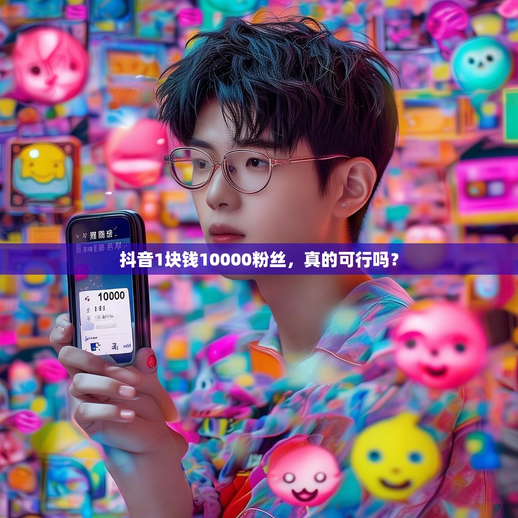 抖音1块钱10000粉丝,真的可行吗? 抖音1块钱10000粉丝,真的可行吗?