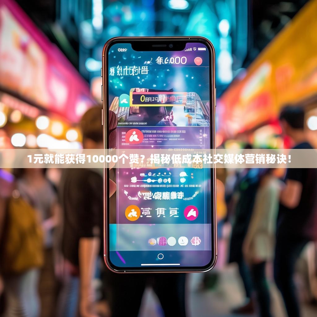 1元就能获得10000个赞?揭秘低成本社交媒体营销秘诀! 1元就能获得10000个赞?揭秘低成本社交媒体营销秘诀!