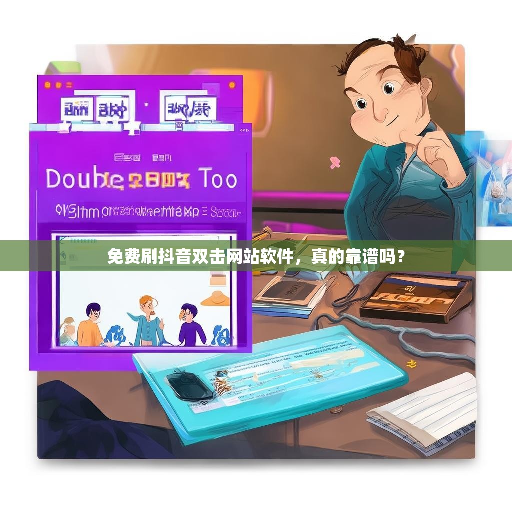 免费刷抖音双击网站软件，真的靠谱吗？