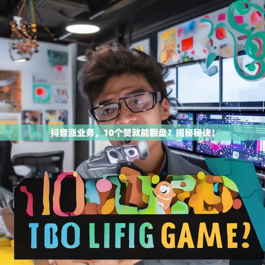 抖音涨业务，10个赞就能翻盘？揭秘秘诀！