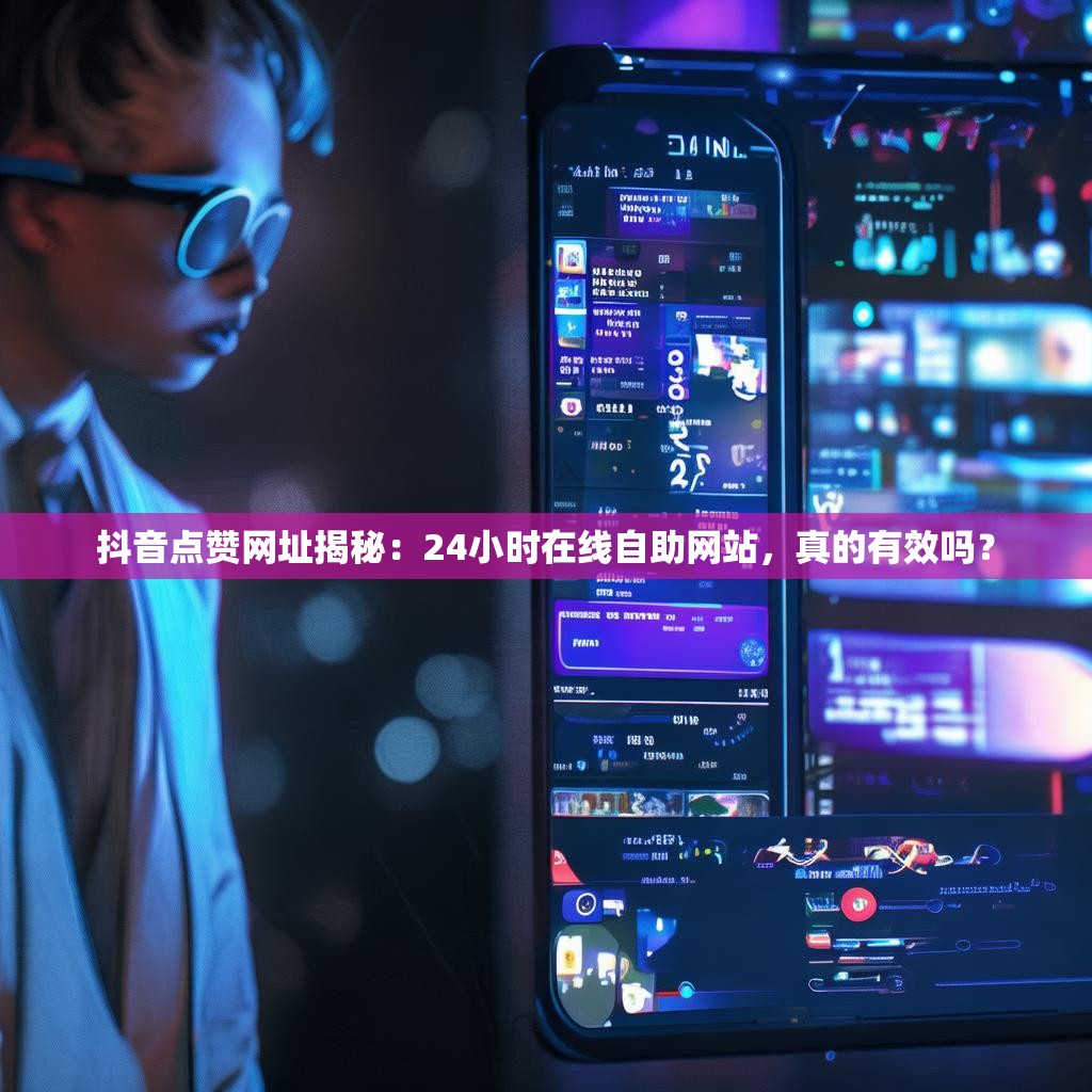 抖音点赞网址揭秘：24小时在线自助网站，真的有效吗？