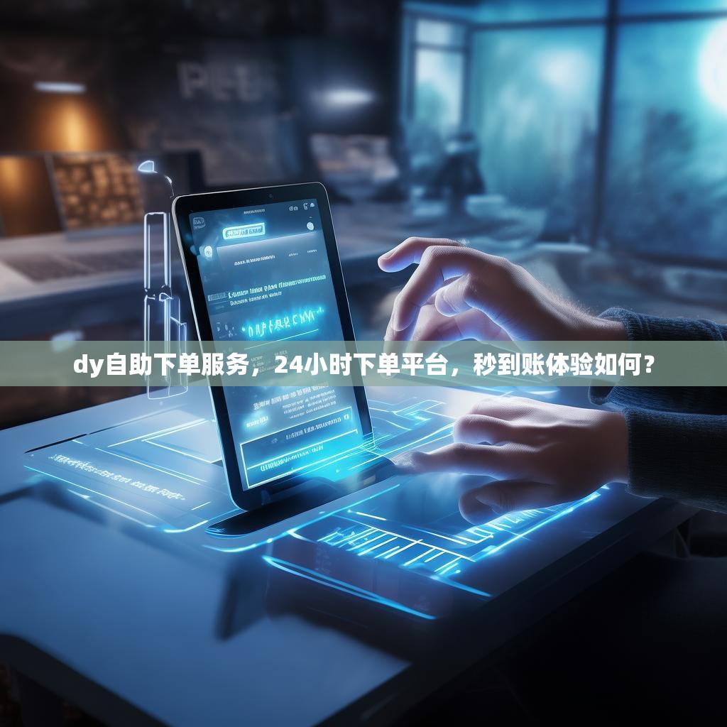 dy自助下单服务，24小时下单平台，秒到账体验如何？