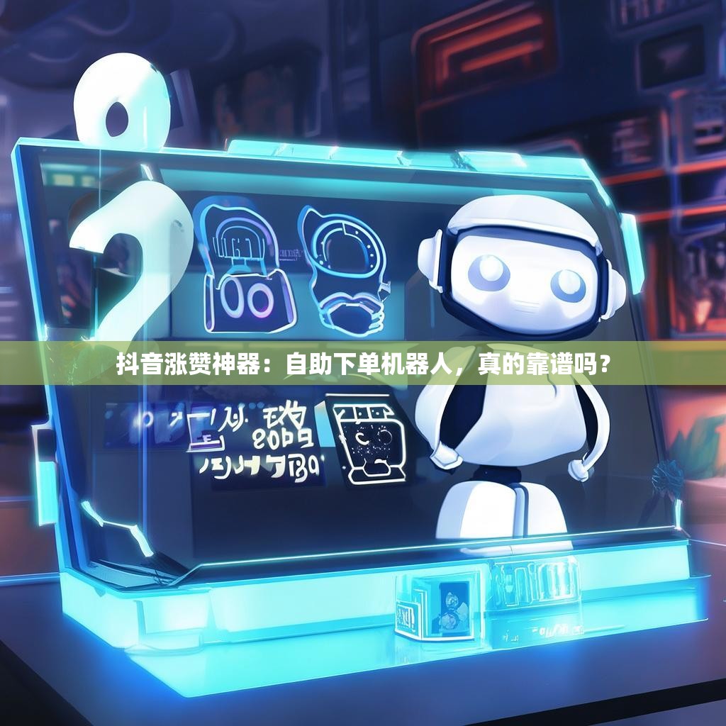 抖音涨赞神器：自助下单机器人，真的靠谱吗？