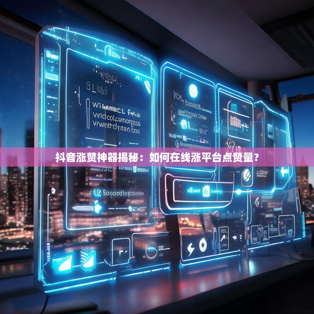 抖音涨赞神器揭秘：如何在线涨平台点赞量？