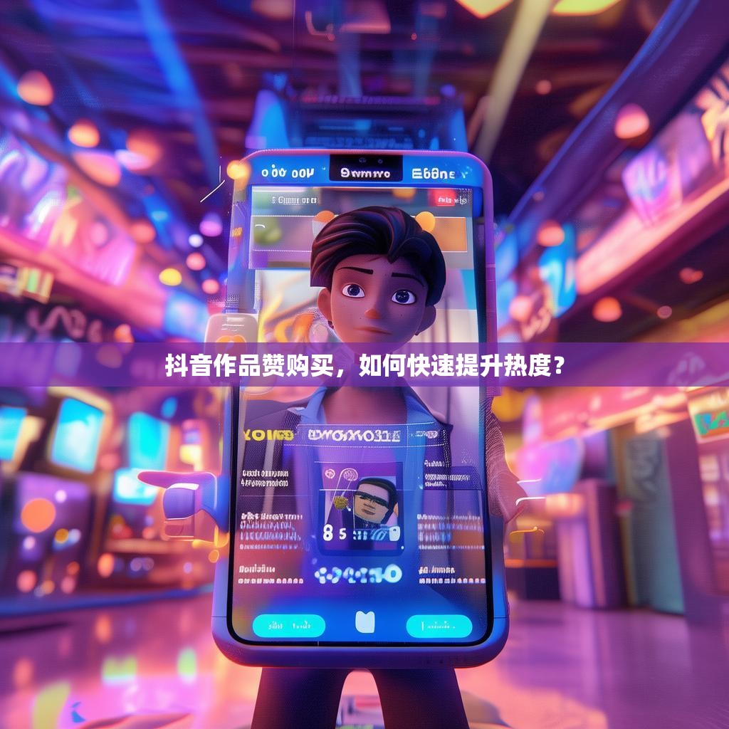 抖音作品赞购买，如何快速提升热度？