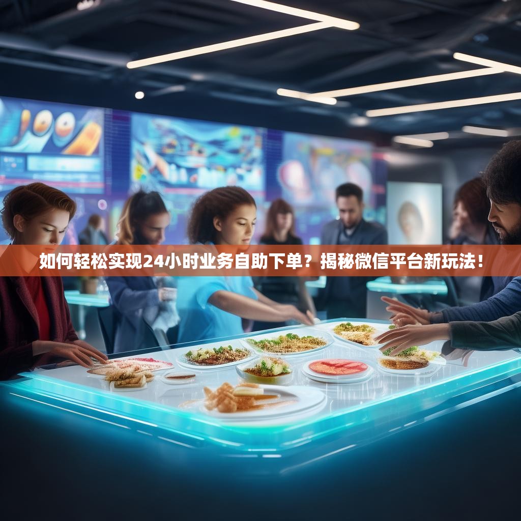 如何轻松实现24小时业务自助下单？揭秘微信平台新玩法！