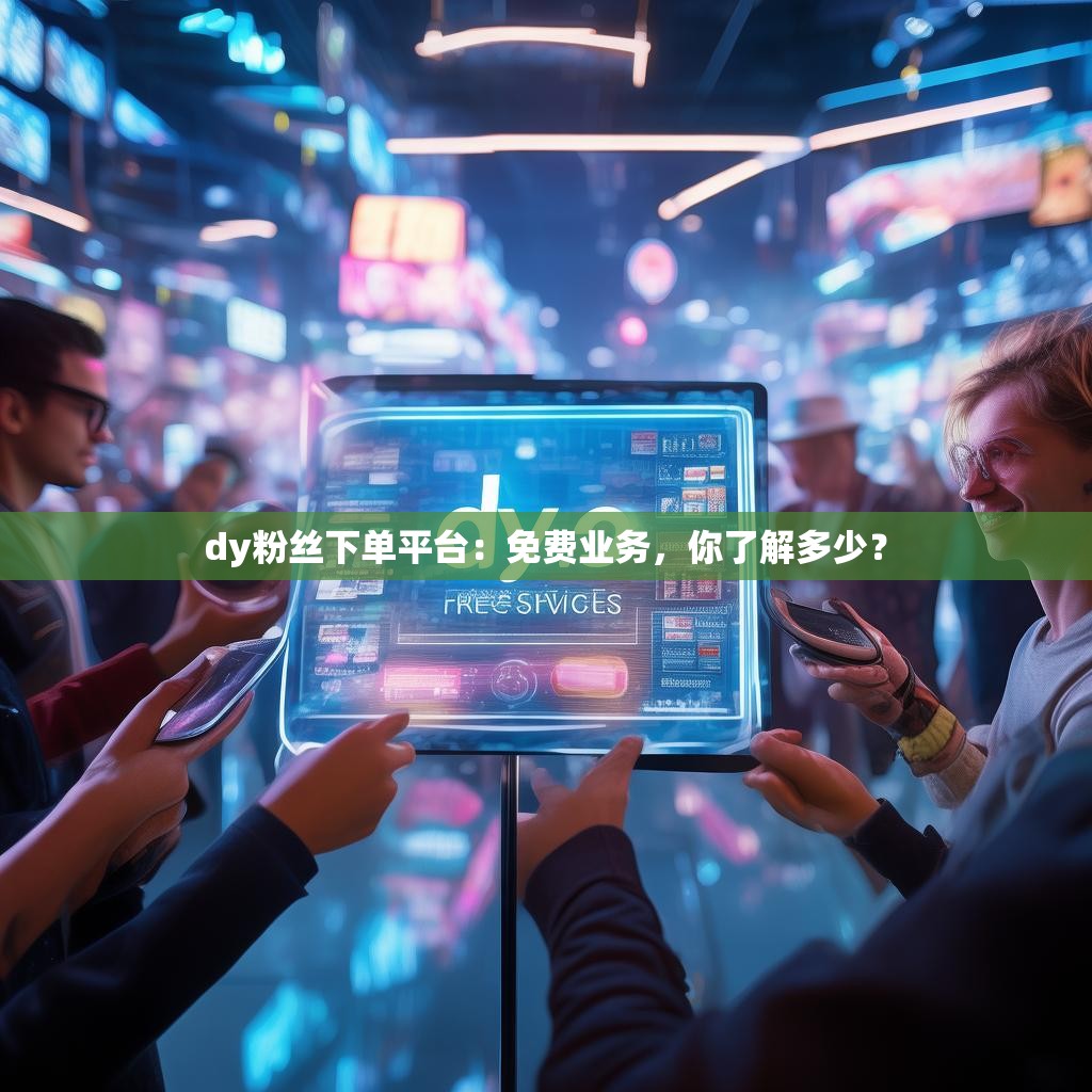 dy粉丝下单平台：免费业务，你了解多少？