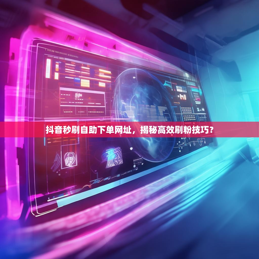 抖音秒刷自助下单网址，揭秘高效刷粉技巧？