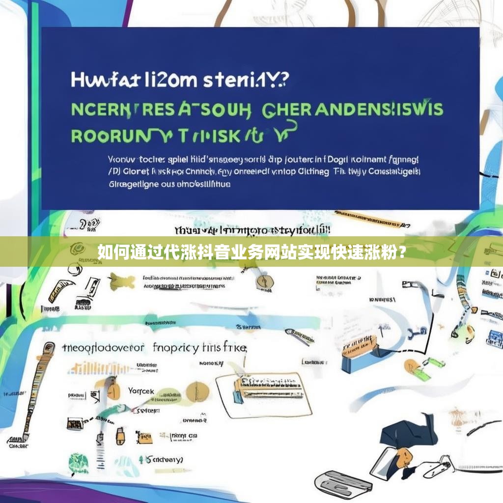 如何通过代涨抖音业务网站实现快速涨粉？