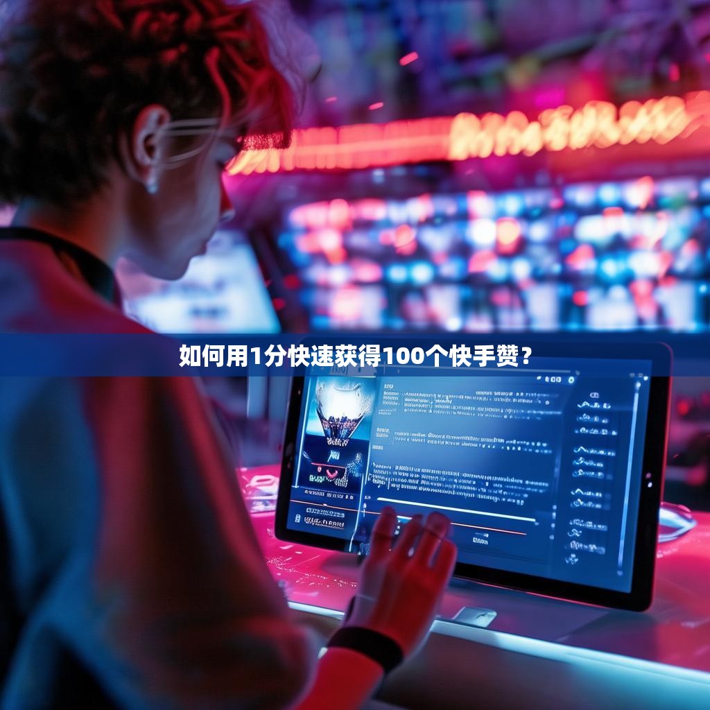如何用1分快速获得100个快手赞？