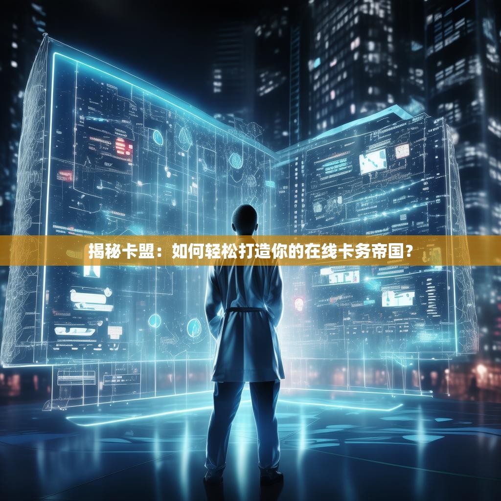 揭秘卡盟：如何轻松打造你的在线卡务帝国？