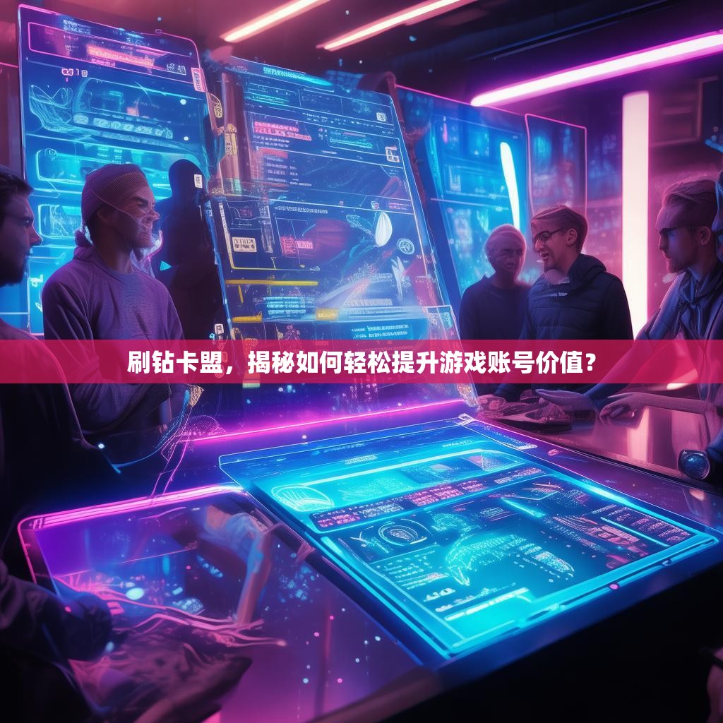 刷钻卡盟，揭秘如何轻松提升游戏账号价值？