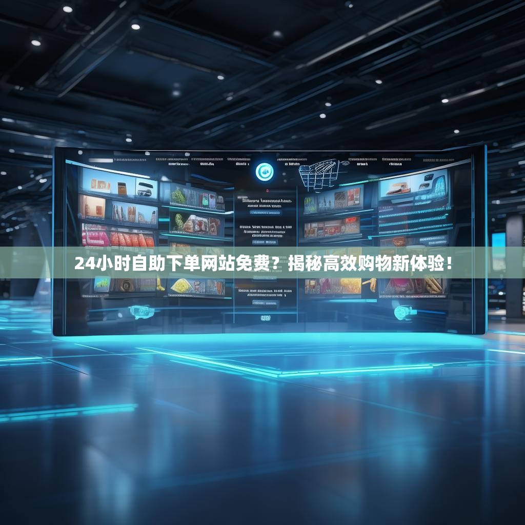 24小时自助下单网站免费？揭秘高效购物新体验！