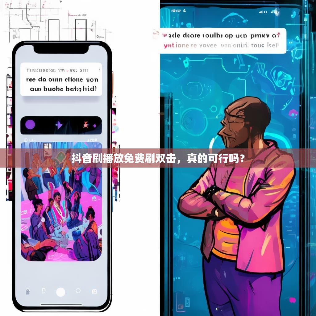 抖音刷播放免费刷双击，真的可行吗？