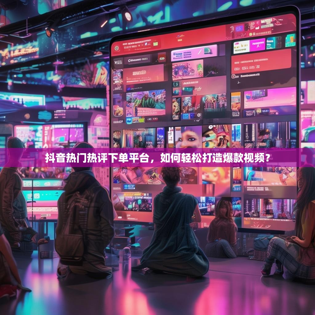抖音热门热评下单平台，如何轻松打造爆款视频？