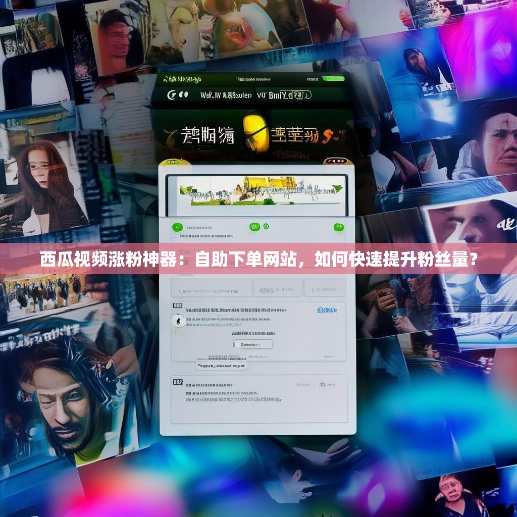 西瓜视频涨粉神器：自助下单网站，如何快速提升粉丝量？