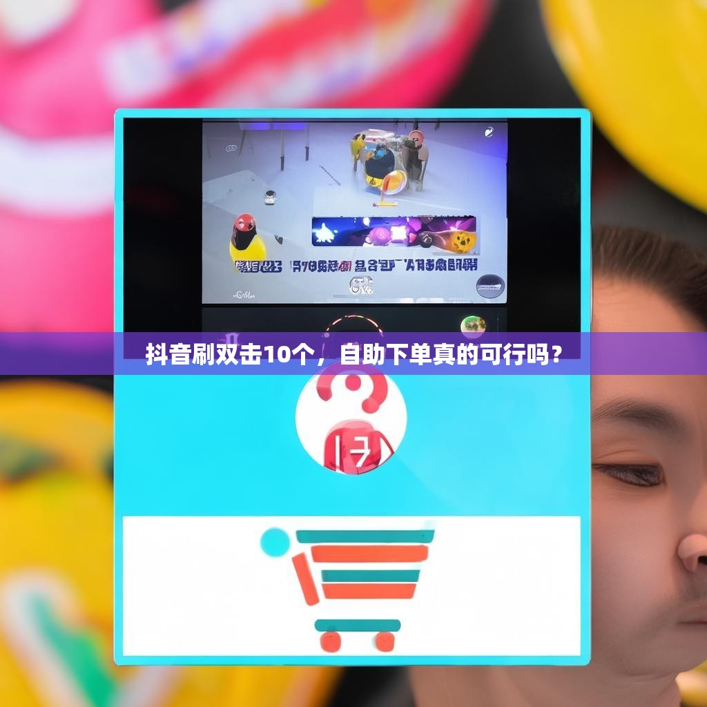 抖音刷双击10个，自助下单真的可行吗？