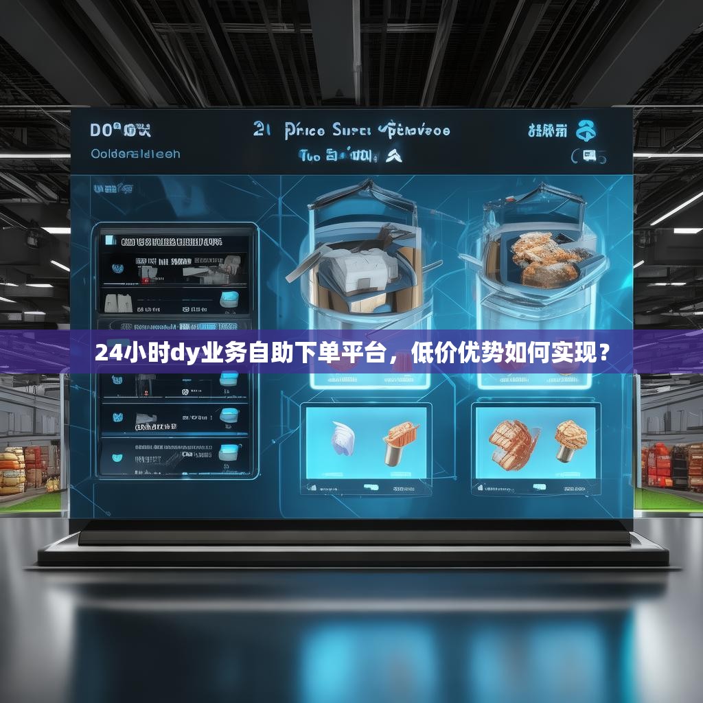 24小时dy业务自助下单平台，低价优势如何实现？