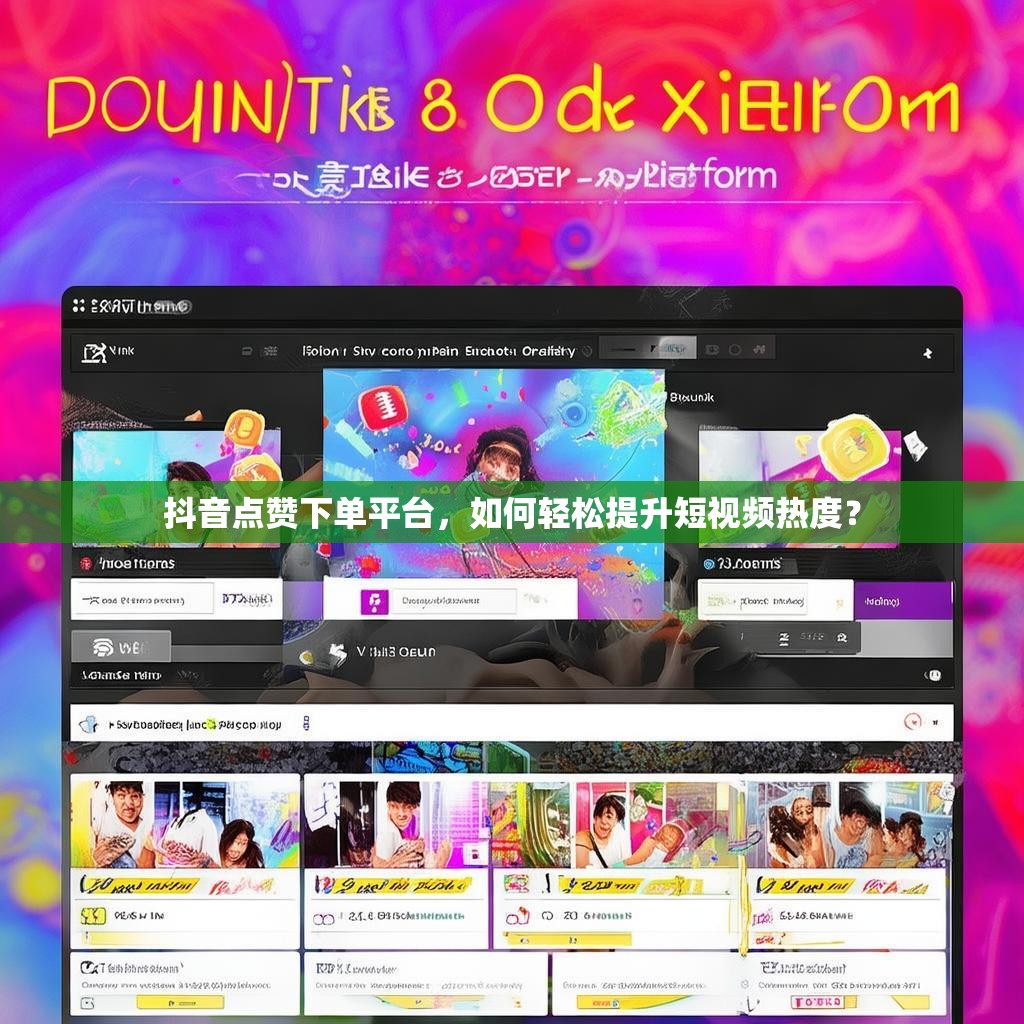 抖音点赞下单平台，如何轻松提升短视频热度？