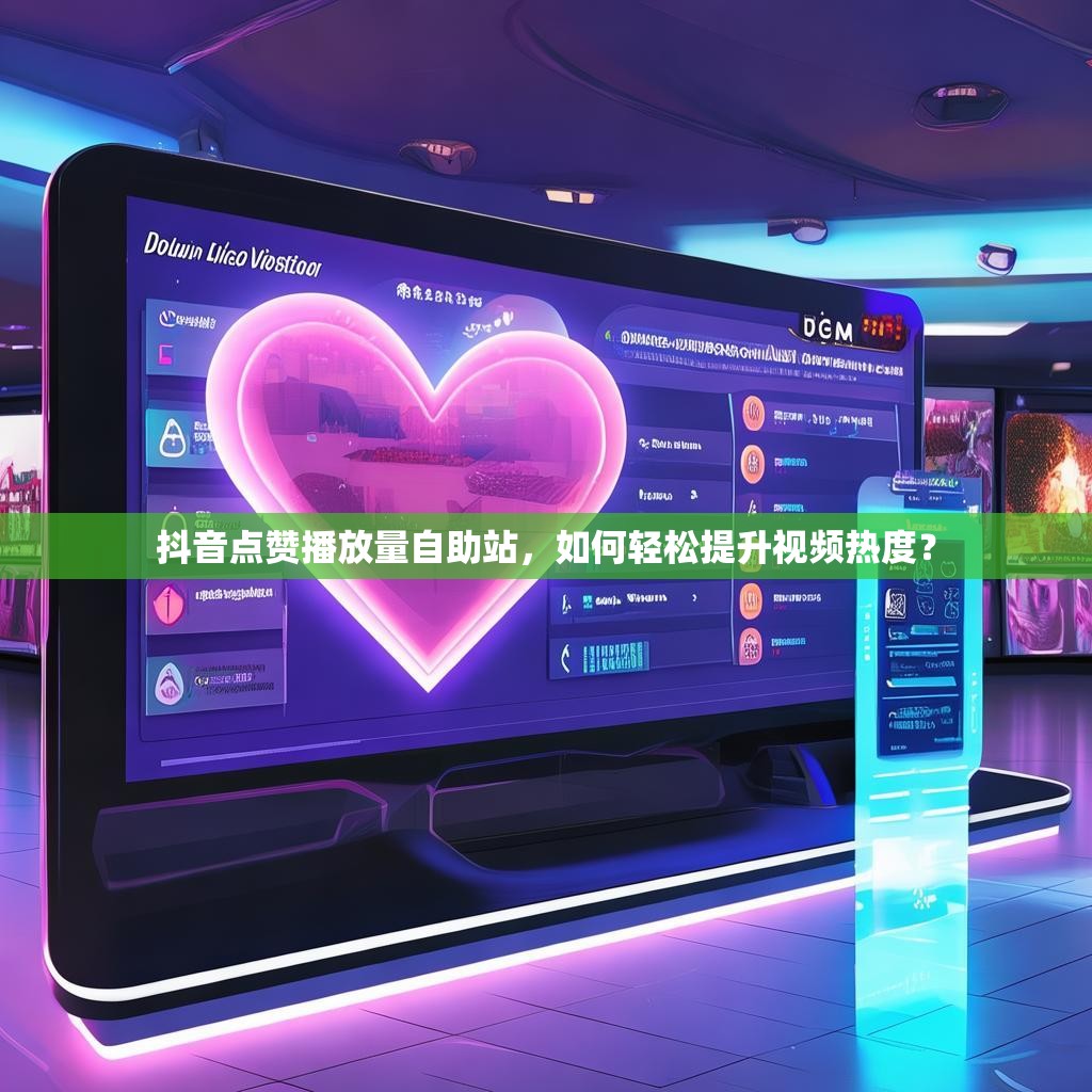 抖音点赞播放量自助站，如何轻松提升视频热度？