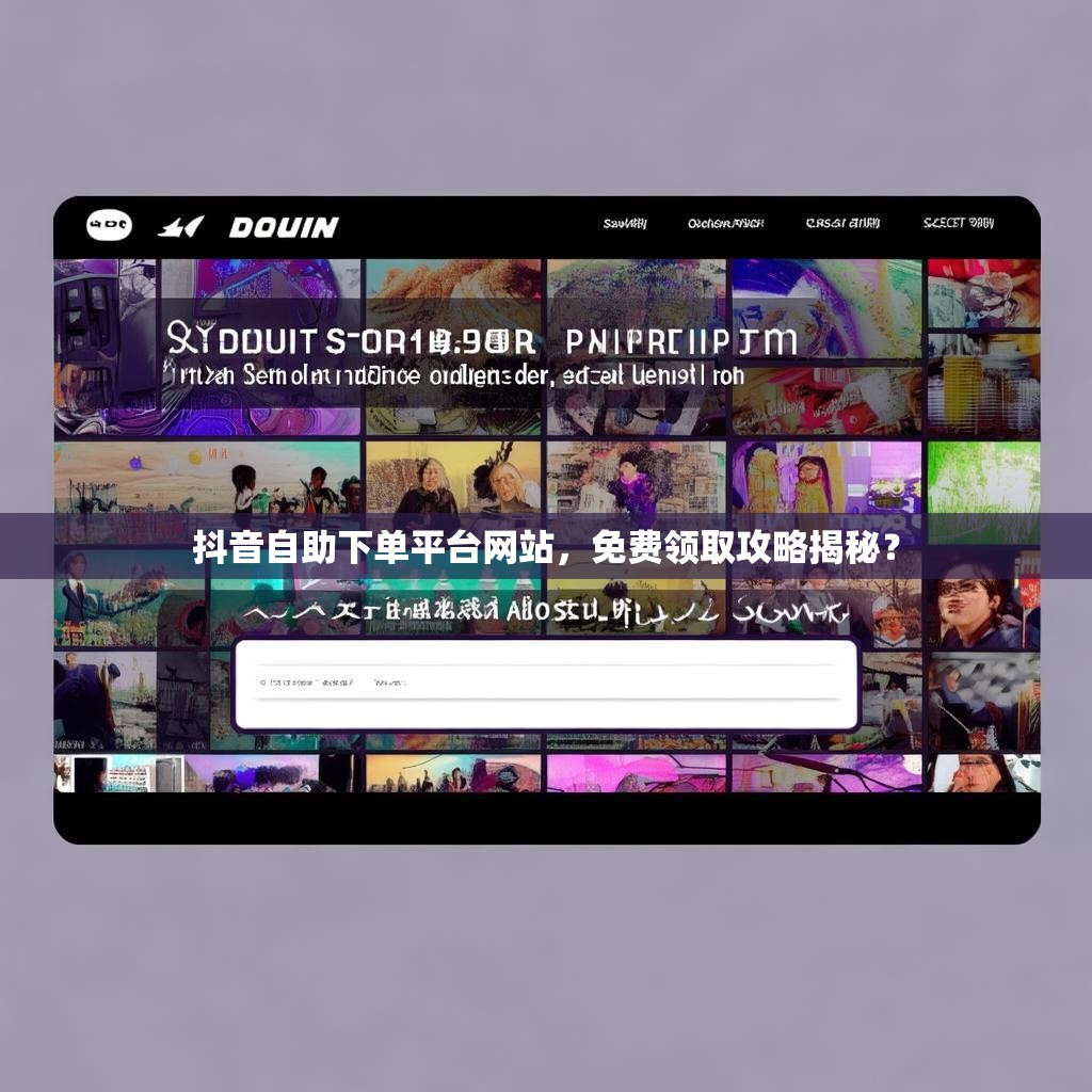 抖音自助下单平台网站，免费领取攻略揭秘？