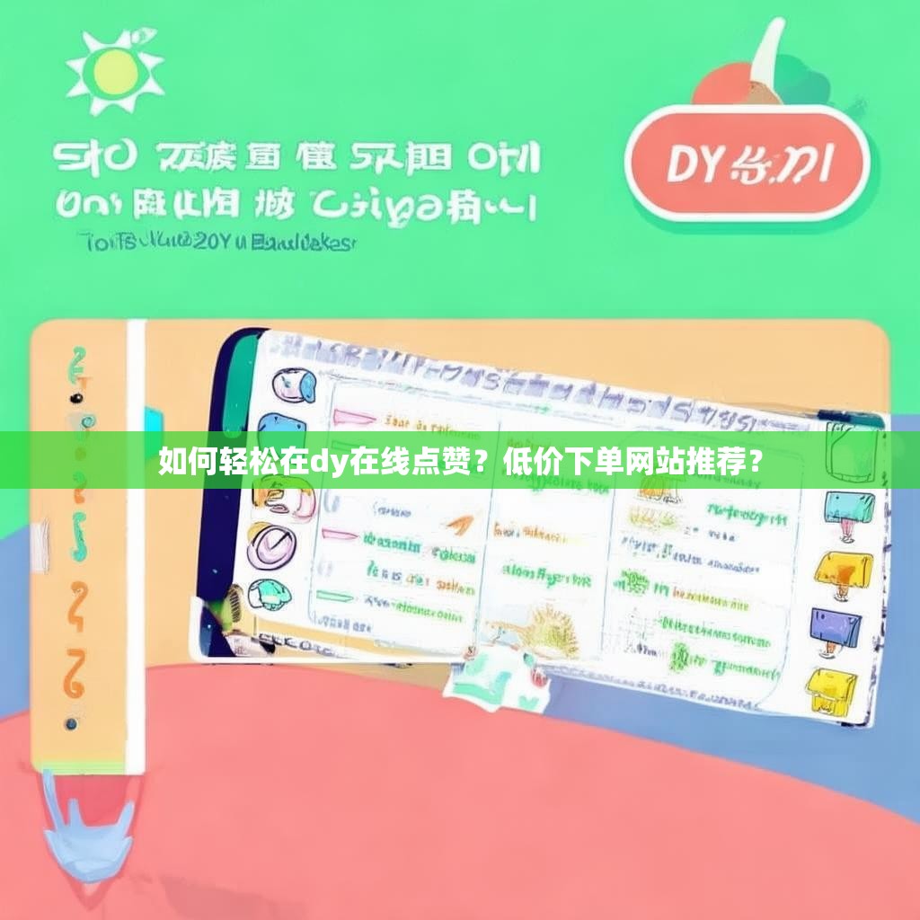 如何轻松在dy在线点赞？低价下单网站推荐？