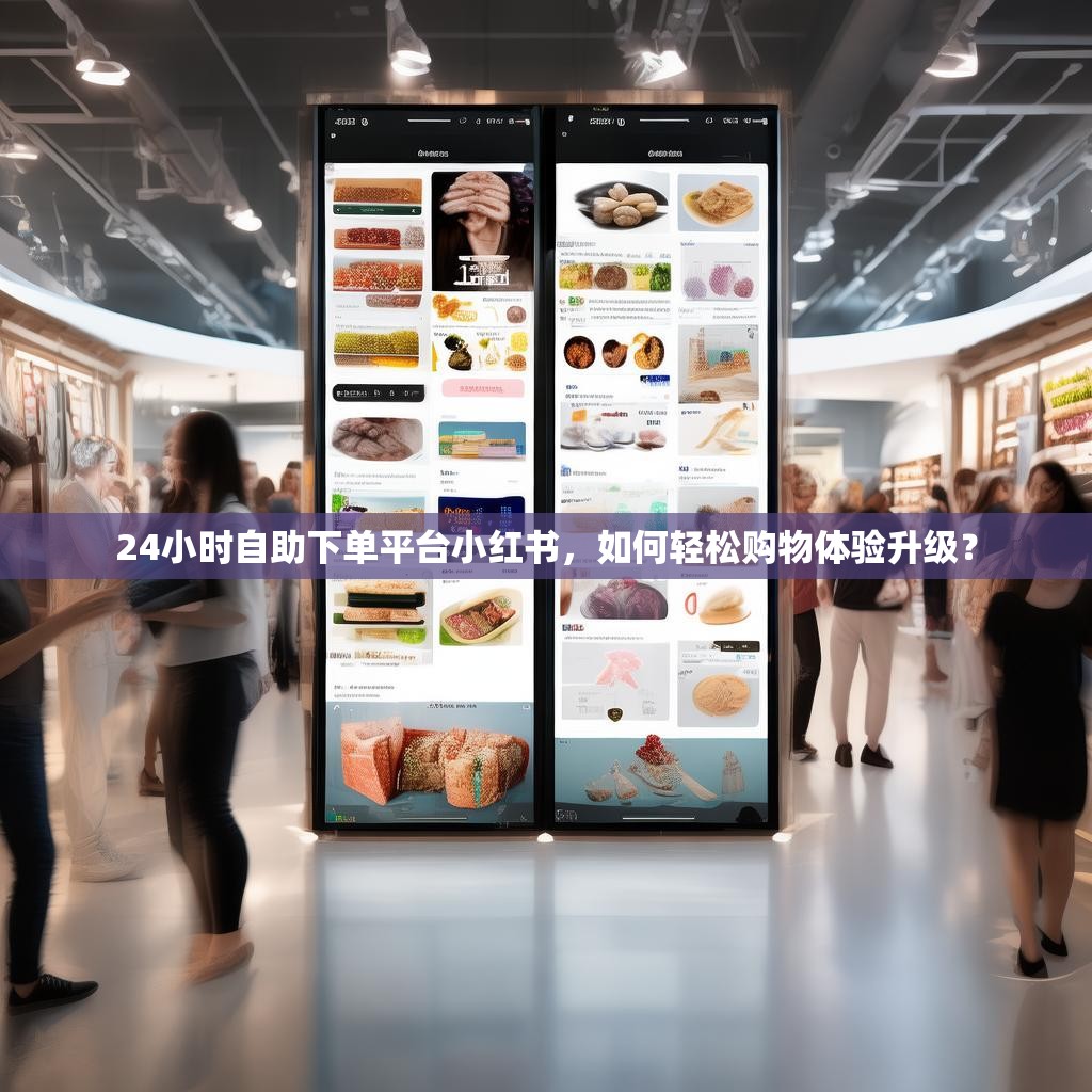 24小时自助下单平台小红书，如何轻松购物体验升级？