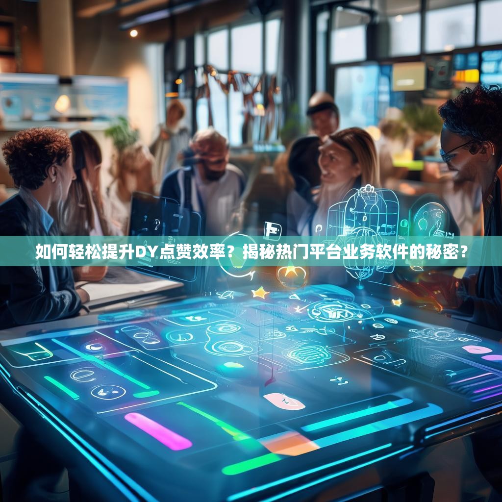 如何轻松提升DY点赞效率？揭秘热门平台业务软件的秘密？