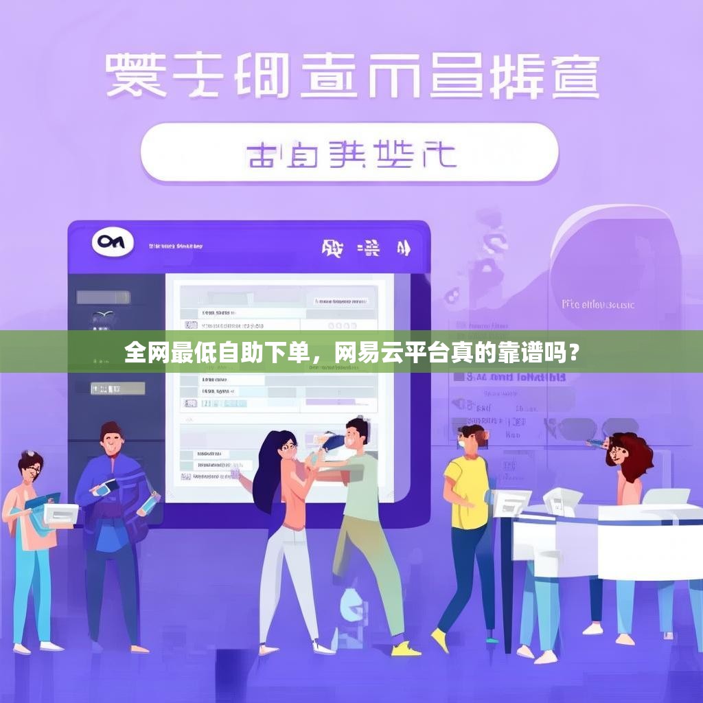 全网最低自助下单，网易云平台真的靠谱吗？