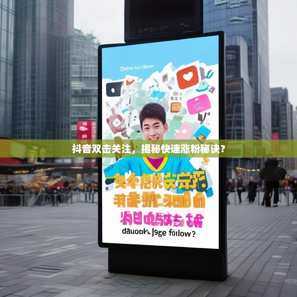 抖音双击关注，揭秘快速涨粉秘诀？