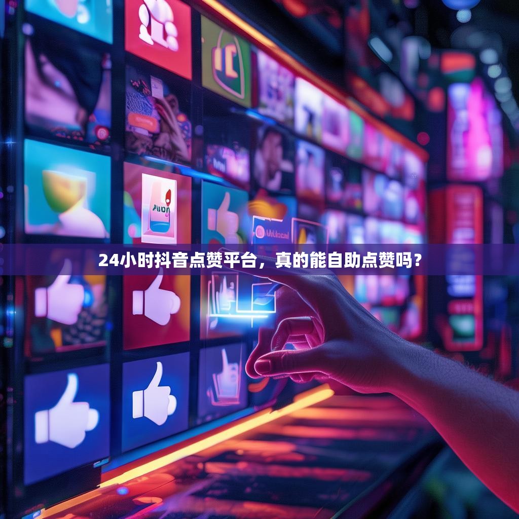 24小时抖音点赞平台，真的能自助点赞吗？