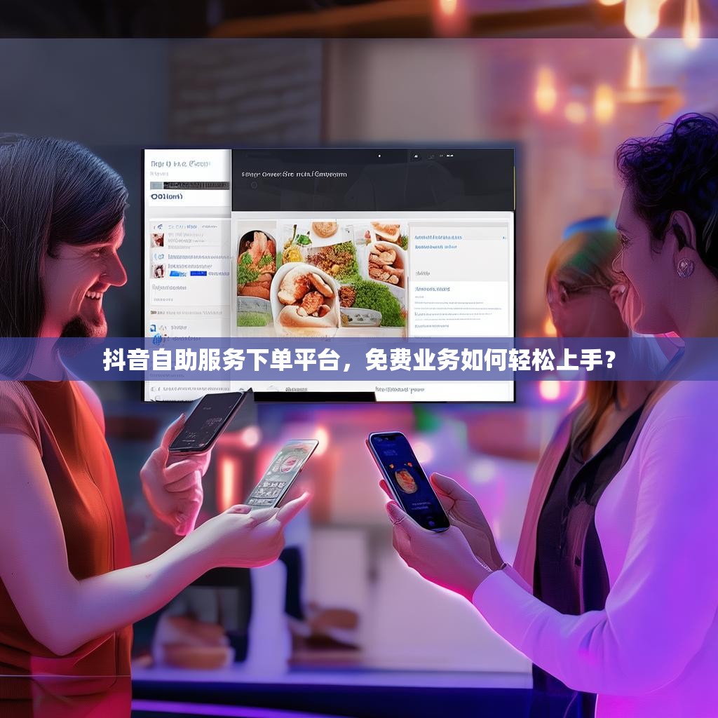 抖音自助服务下单平台，免费业务如何轻松上手？