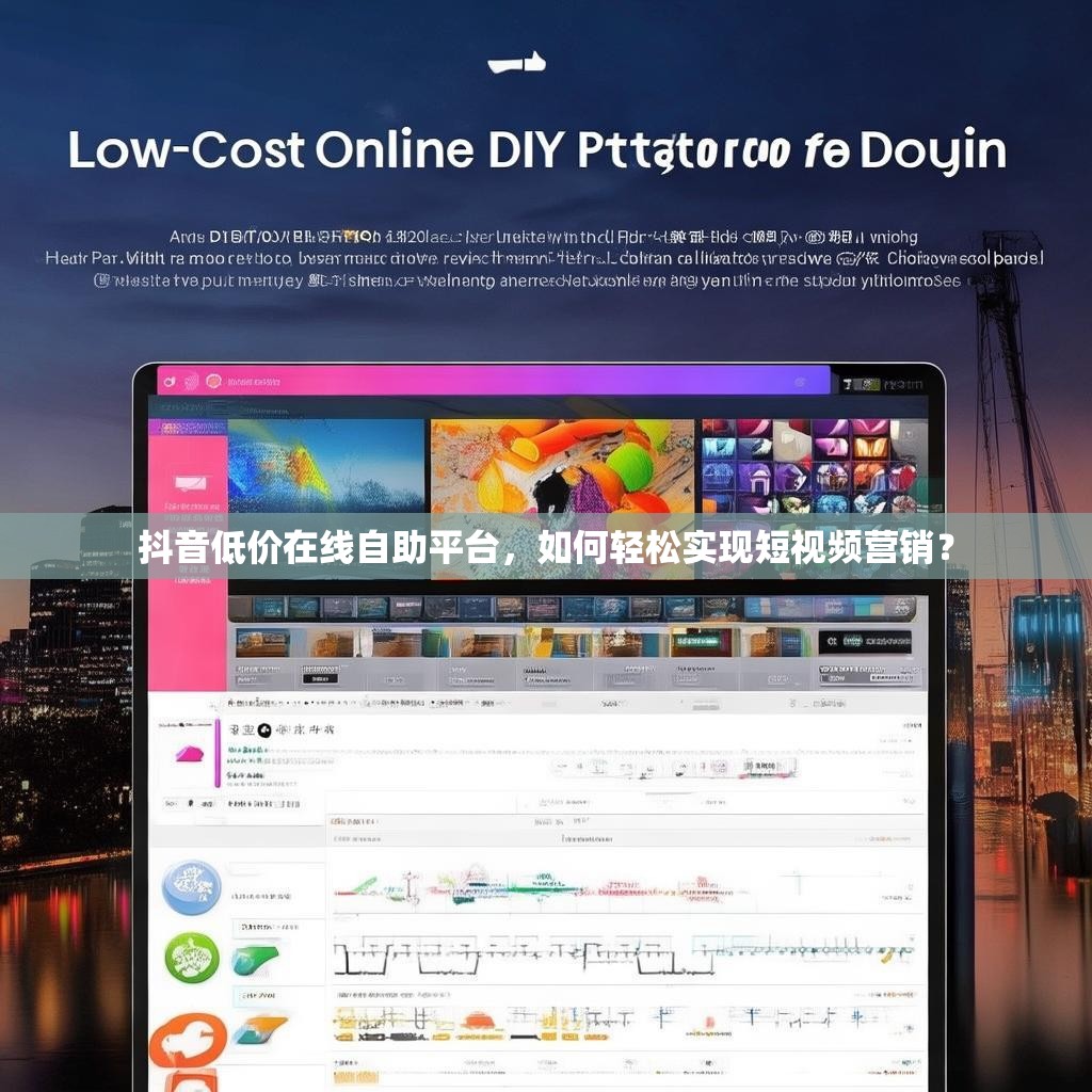 抖音低价在线自助平台，如何轻松实现短视频营销？