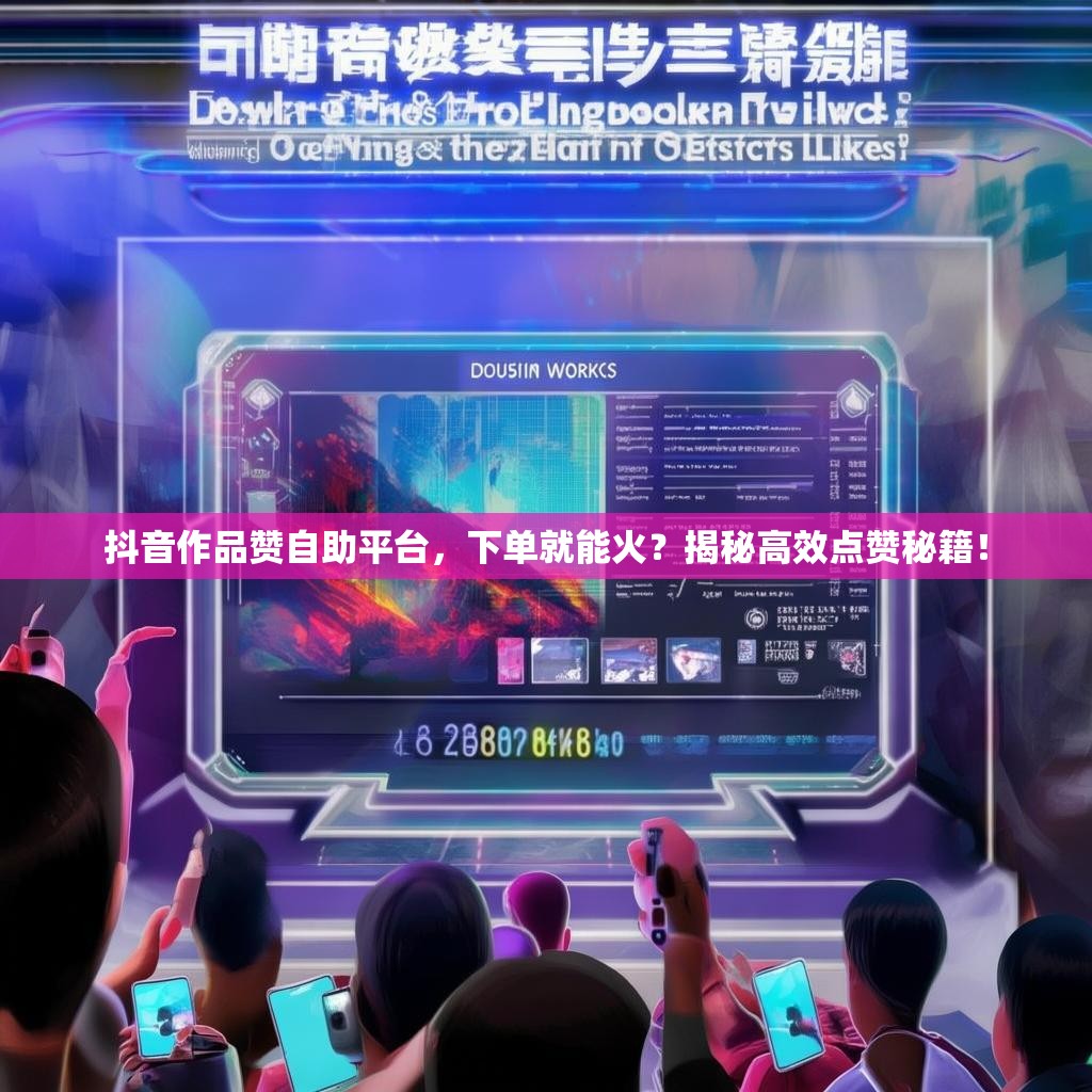 抖音作品赞自助平台，下单就能火？揭秘高效点赞秘籍！