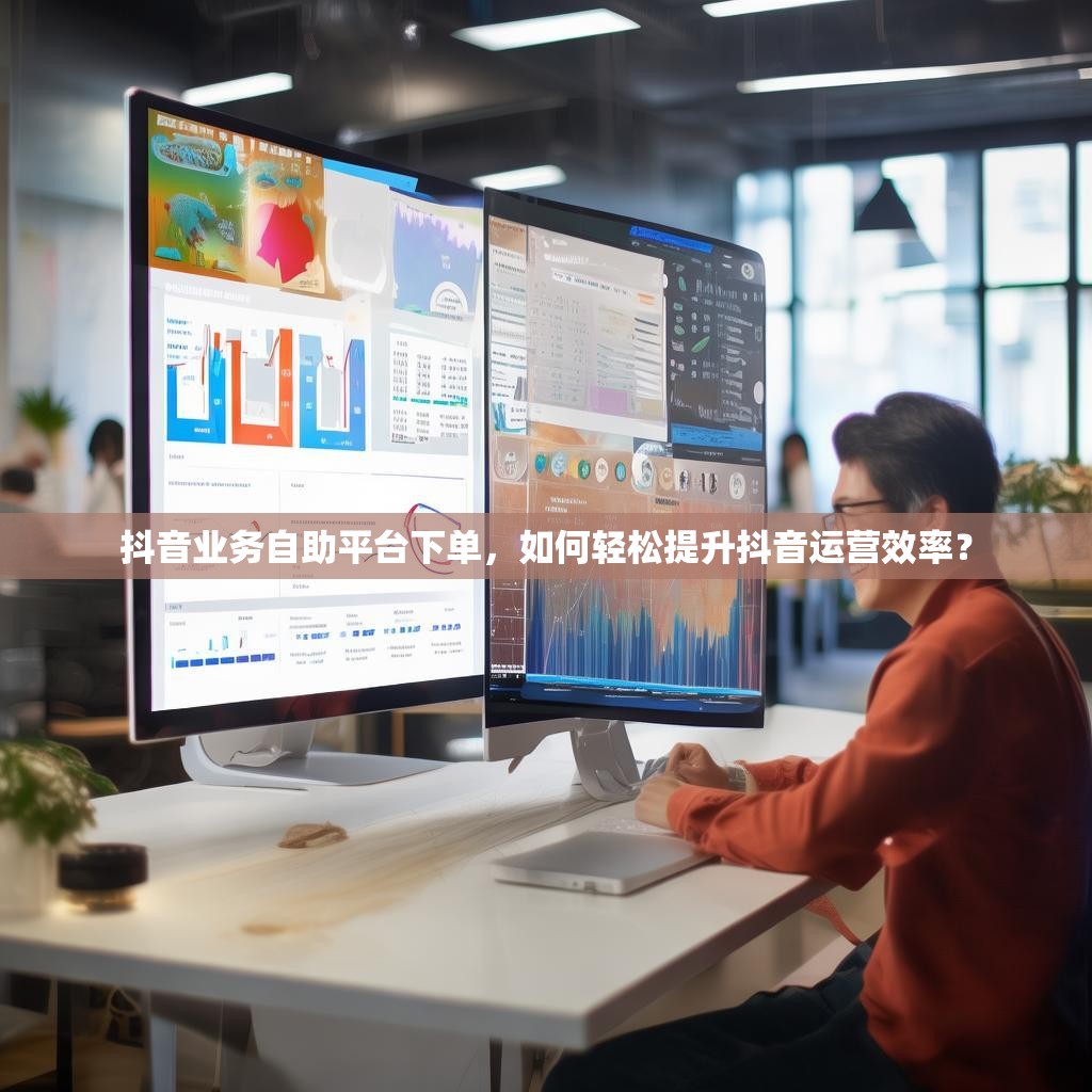 抖音业务自助平台下单，如何轻松提升抖音运营效率？