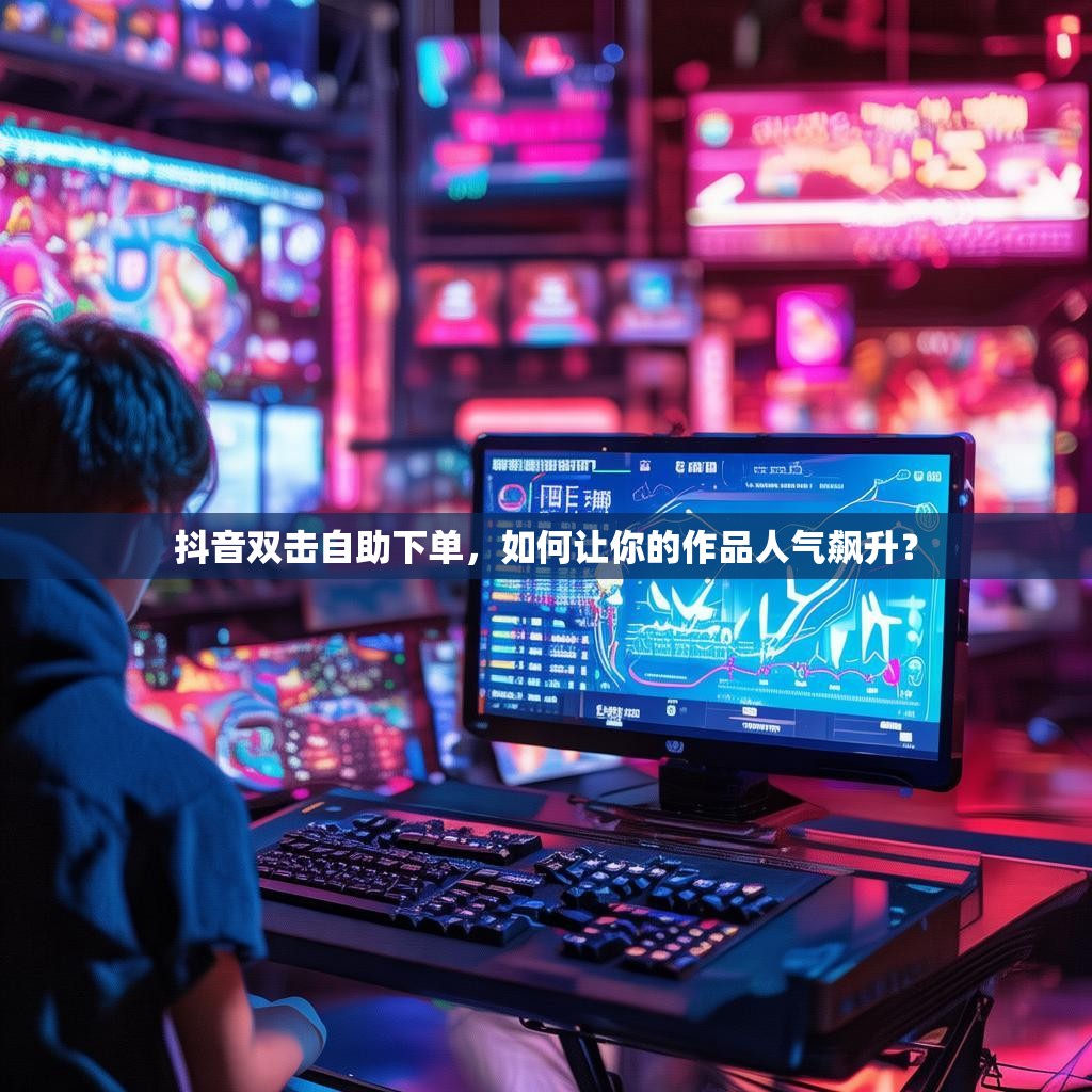 抖音双击自助下单，如何让你的作品人气飙升？