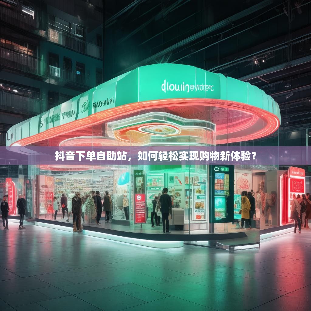 抖音下单自助站，如何轻松实现购物新体验？