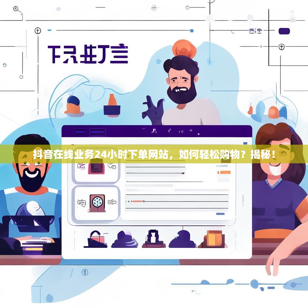 抖音在线业务24小时下单网站，如何轻松购物？揭秘！
