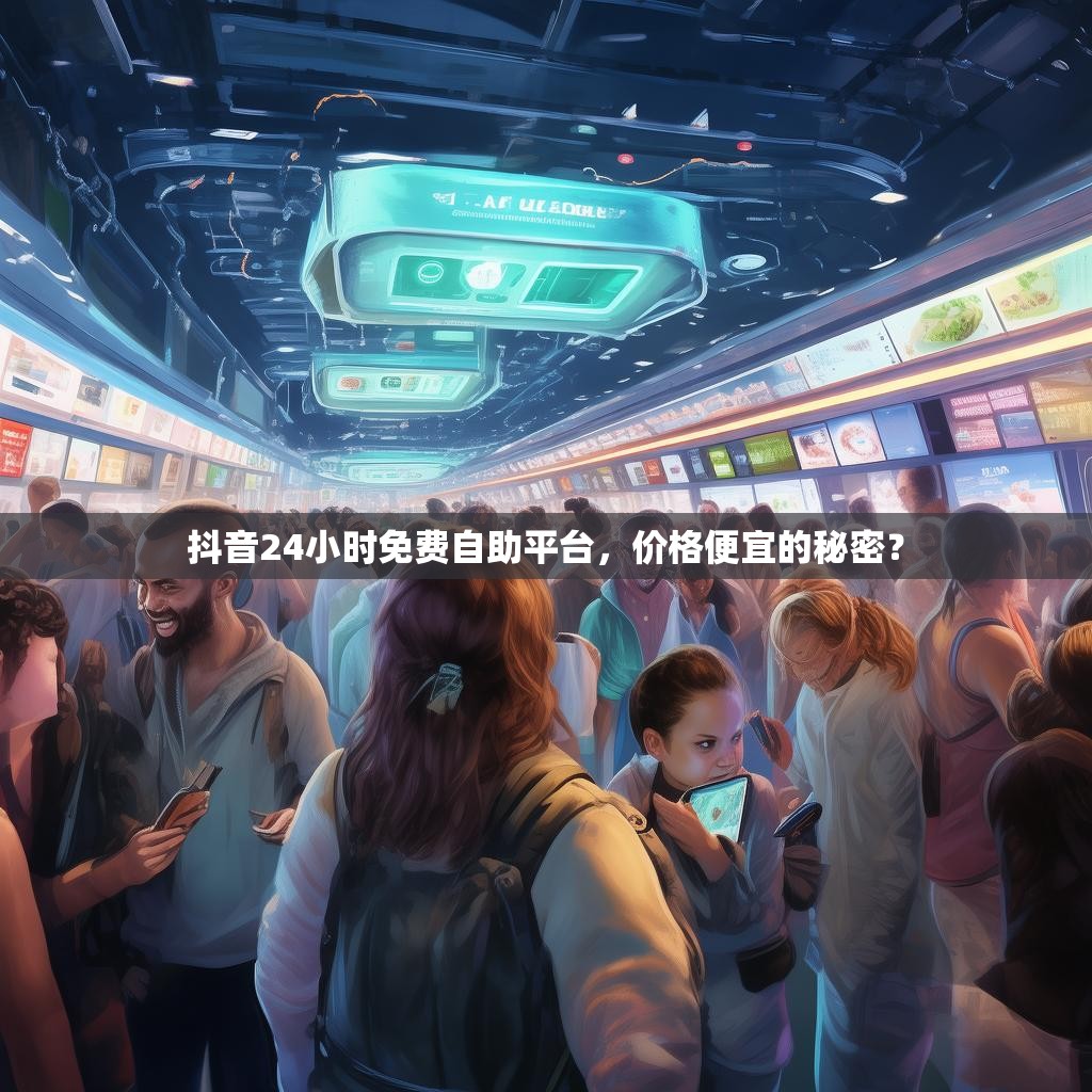 抖音24小时免费自助平台，价格便宜的秘密？