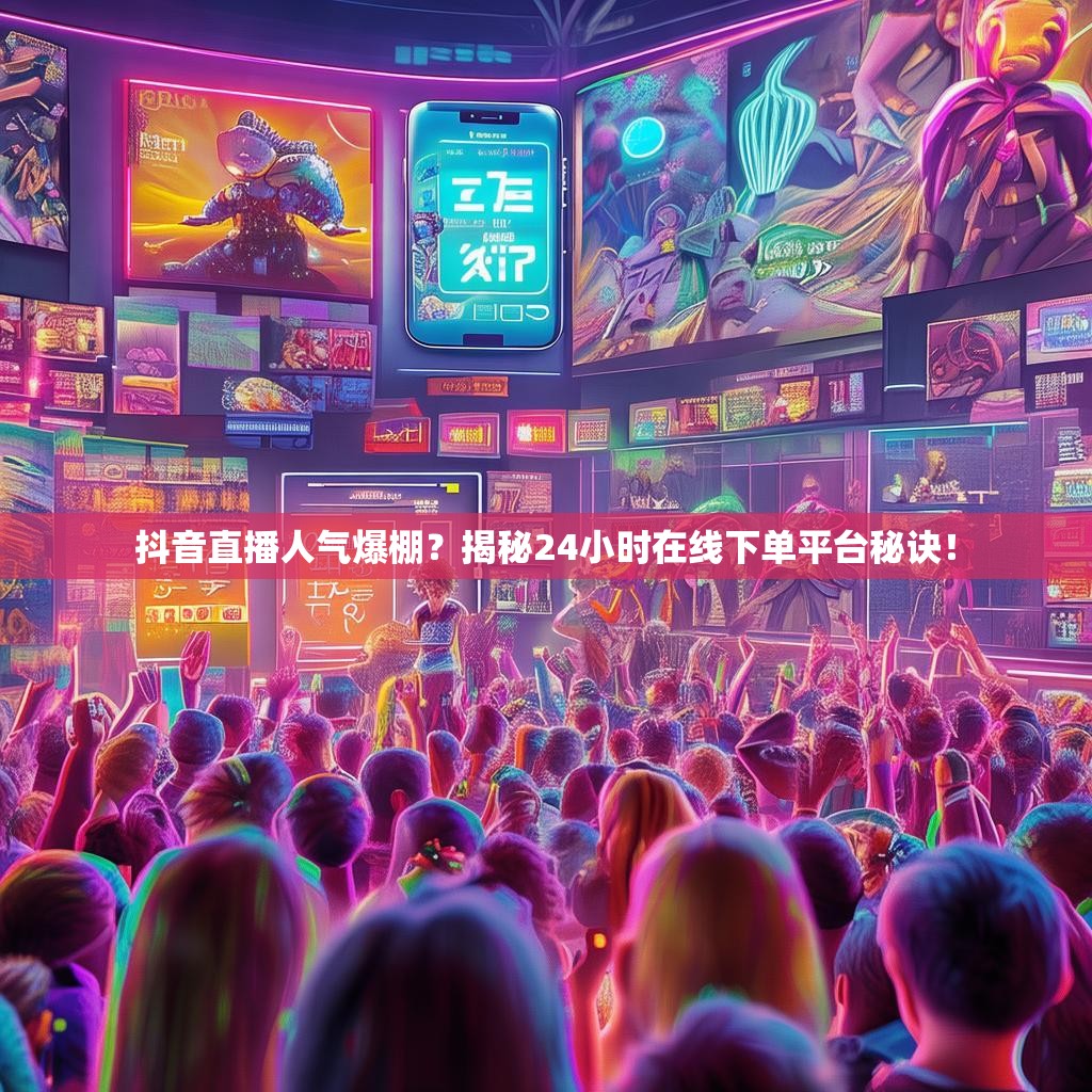 抖音直播人气爆棚？揭秘24小时在线下单平台秘诀！