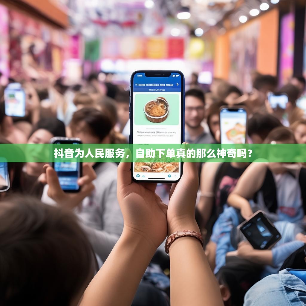 抖音为人民服务，自助下单真的那么神奇吗？
