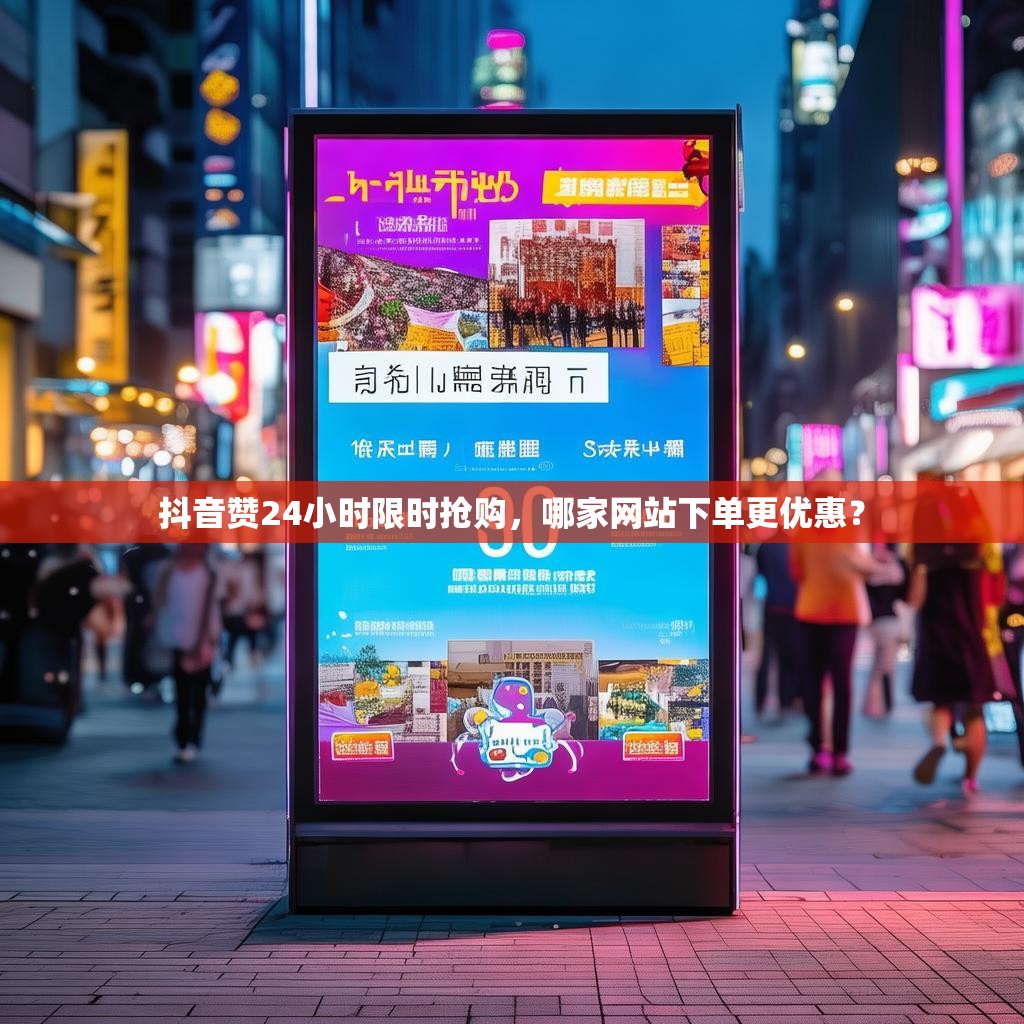 抖音赞24小时限时抢购，哪家网站下单更优惠？