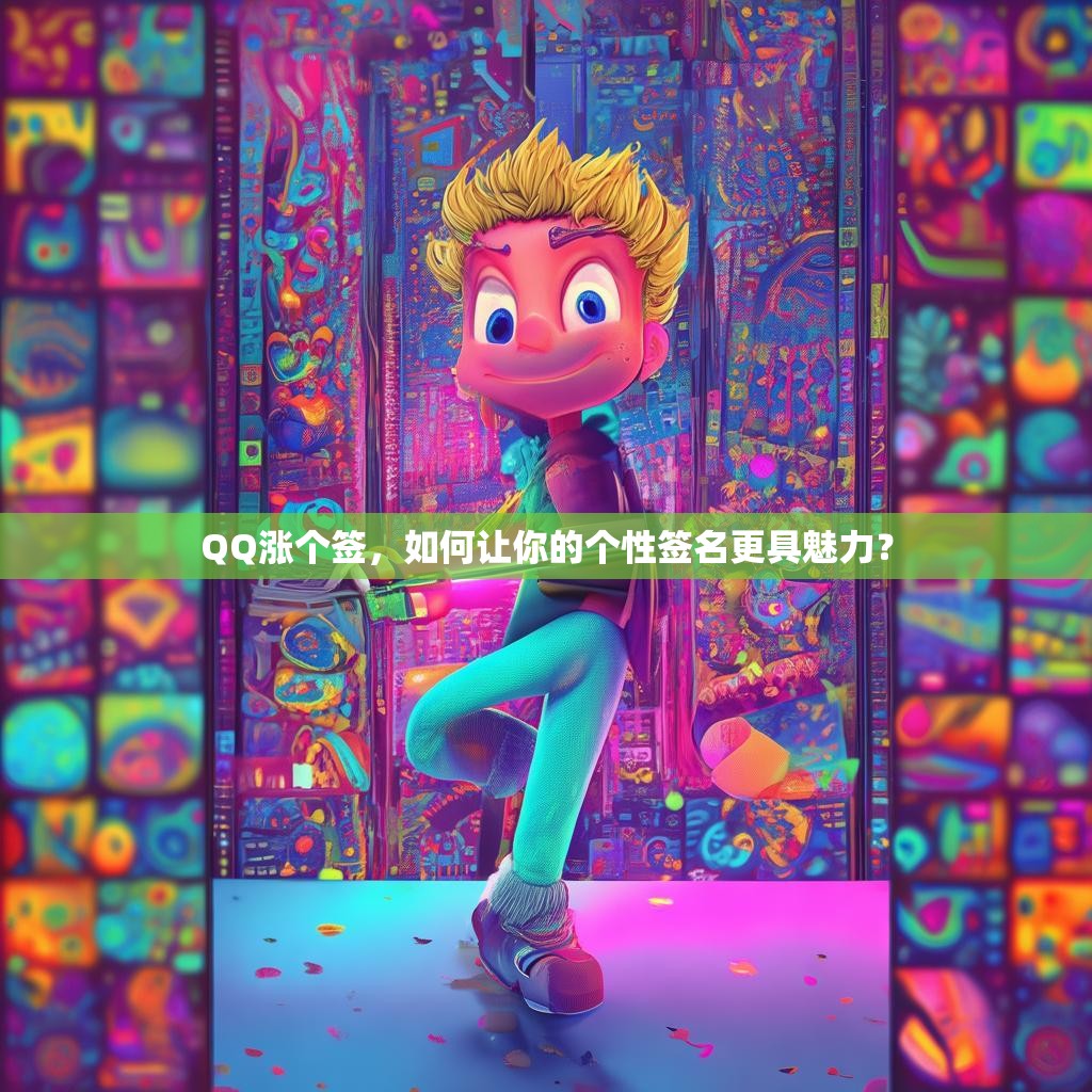 QQ涨个签，如何让你的个性签名更具魅力？